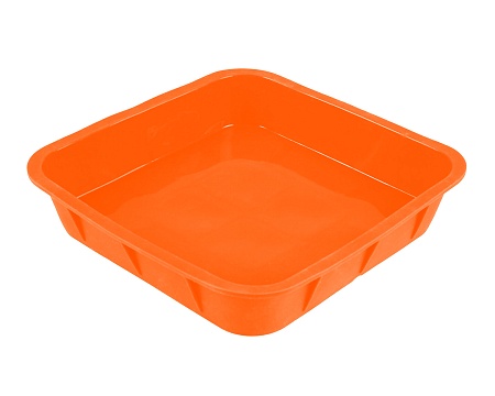 Форма для выпечки TalleR TR-6210 квадратная оранжевая